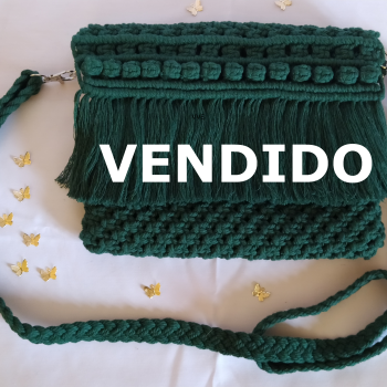 Bolso de macramé