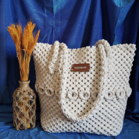MAXI-CESTA DE MACRAME
