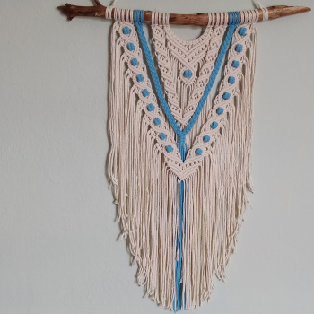 Tapiz de macramé